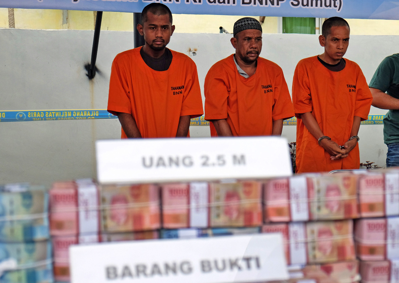 Bongkar Transaksi Narkoba Rp120 Triliun