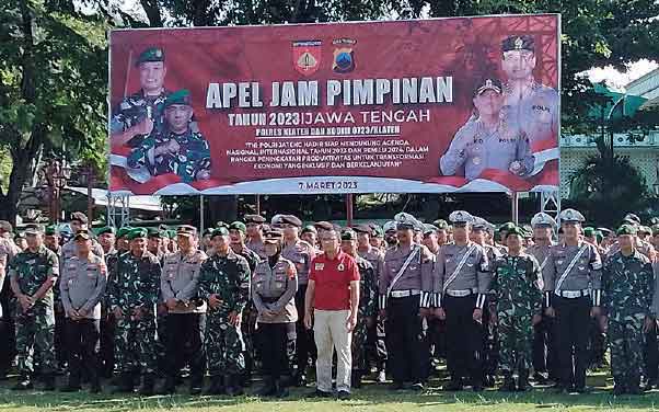 Tni Polri Gelar Apel Konsolidasi Persiapan Pemilu 2024