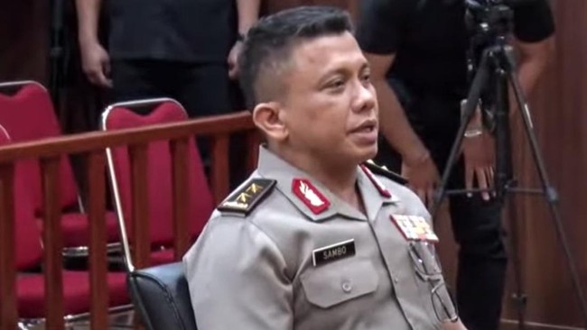 Permohonan banding Irjen Ferdy Sambo ditolak. (Tangkapan layar Youtube POLRI TV RADIO